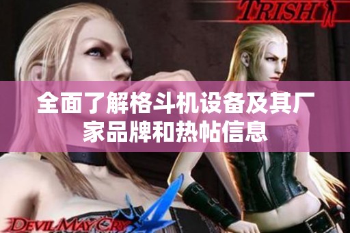 全面了解格斗机设备及其厂家品牌和热帖信息