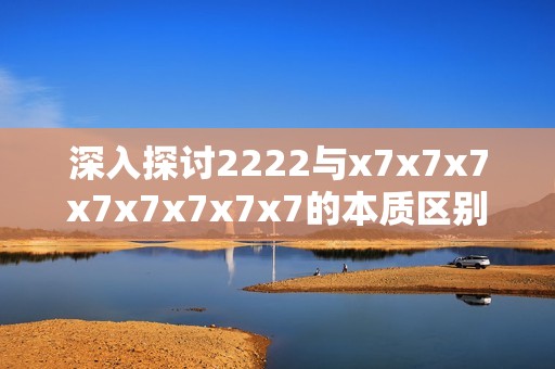 深入探讨2222与x7x7x7x7x7x7x7x7的本质区别与应用场景分析