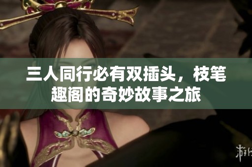三人同行必有双插头，枝笔趣阁的奇妙故事之旅