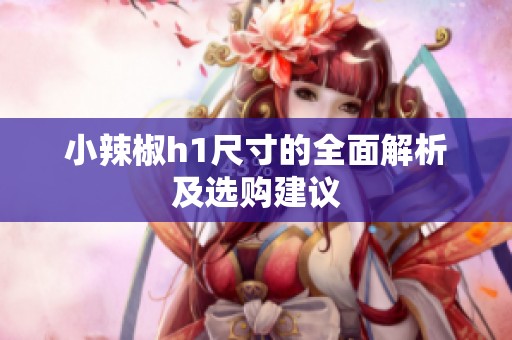 小辣椒h1尺寸的全面解析及选购建议