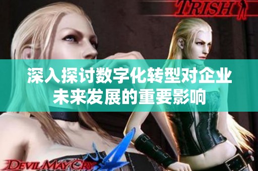 深入探讨数字化转型对企业未来发展的重要影响