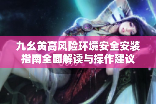 九幺黄高风险环境安全安装指南全面解读与操作建议