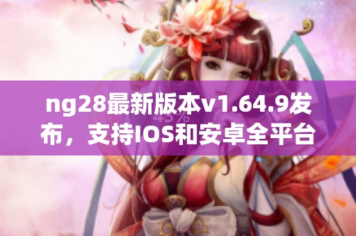 ng28最新版本v1.64.9发布，支持IOS和安卓全平台体验优化