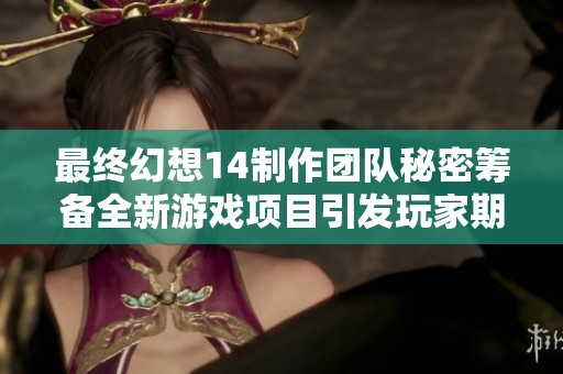 最终幻想14制作团队秘密筹备全新游戏项目引发玩家期待