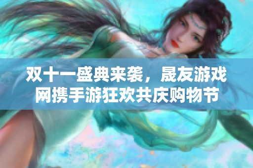 双十一盛典来袭，晟友游戏网携手游狂欢共庆购物节