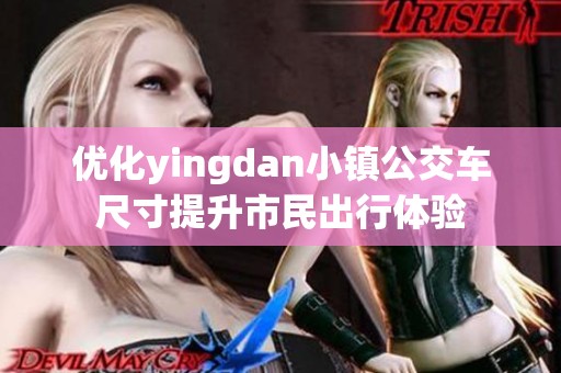 优化yingdan小镇公交车尺寸提升市民出行体验
