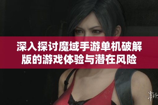 深入探讨魔域手游单机破解版的游戏体验与潜在风险