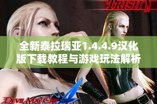 全新泰拉瑞亚1.4.4.9汉化版下载教程与游戏玩法解析