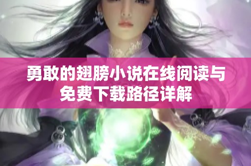 勇敢的翅膀小说在线阅读与免费下载路径详解
