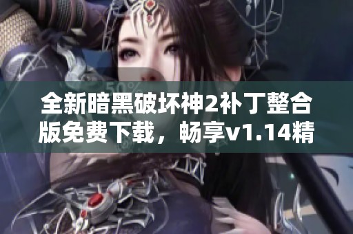 全新暗黑破坏神2补丁整合版免费下载，畅享v1.14精彩内容
