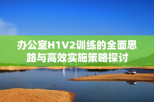 办公室H1V2训练的全面思路与高效实施策略探讨