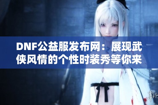 DNF公益服发布网：展现武侠风情的个性时装秀等你来参与