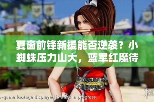 夏窗前锋新援能否逆袭？小蜘蛛压力山大，蓝军红魔待发力