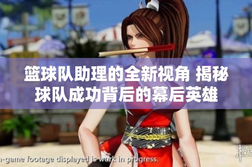篮球队助理的全新视角 揭秘球队成功背后的幕后英雄