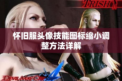 怀旧服头像技能图标缩小调整方法详解