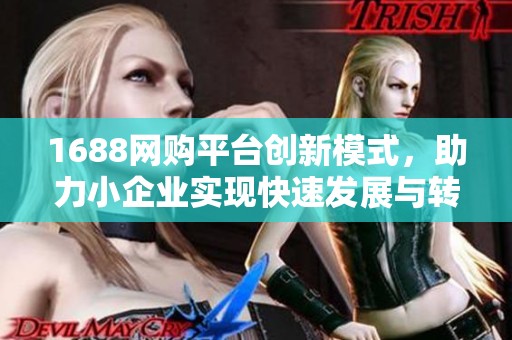 1688网购平台创新模式，助力小企业实现快速发展与转型