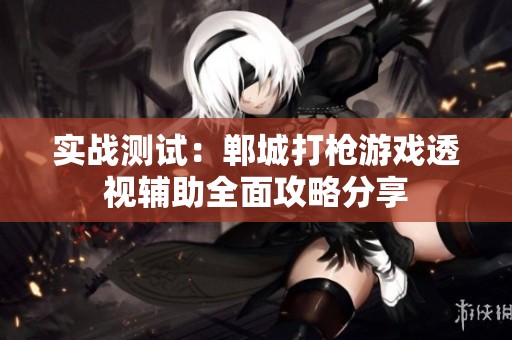 实战测试：郸城打枪游戏透视辅助全面攻略分享