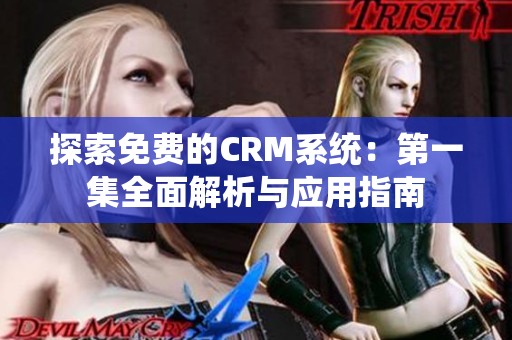 探索免费的CRM系统：第一集全面解析与应用指南