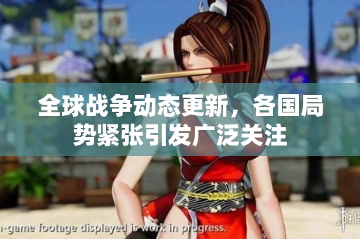 全球战争动态更新，各国局势紧张引发广泛关注