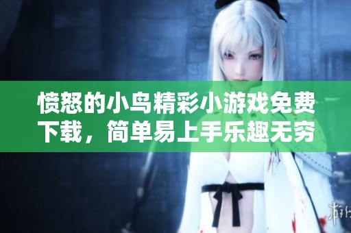 愤怒的小鸟精彩小游戏免费下载，简单易上手乐趣无穷