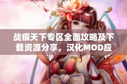 战痕天下专区全面攻略及下载资源分享，汉化MOD应有尽有