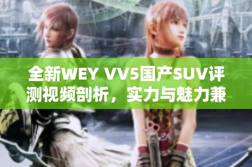 全新WEY VV5国产SUV评测视频剖析，实力与魅力兼具