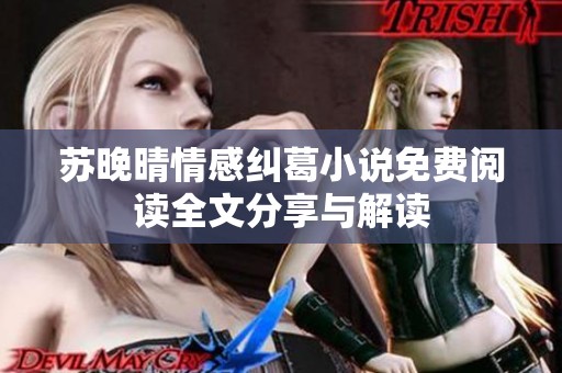 苏晚晴情感纠葛小说免费阅读全文分享与解读