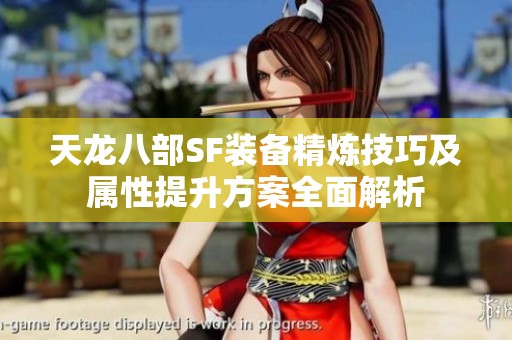 天龙八部SF装备精炼技巧及属性提升方案全面解析