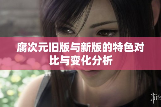腐次元旧版与新版的特色对比与变化分析