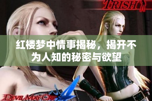 红楼梦中情事揭秘，揭开不为人知的秘密与欲望