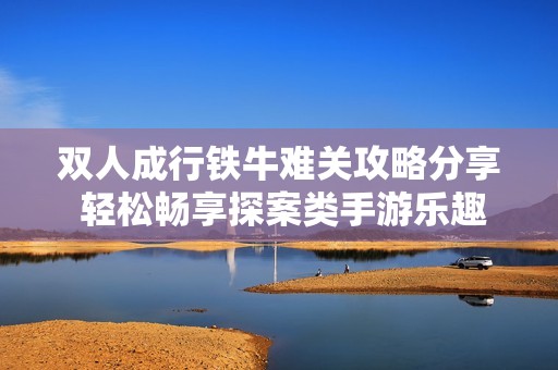 双人成行铁牛难关攻略分享 轻松畅享探案类手游乐趣