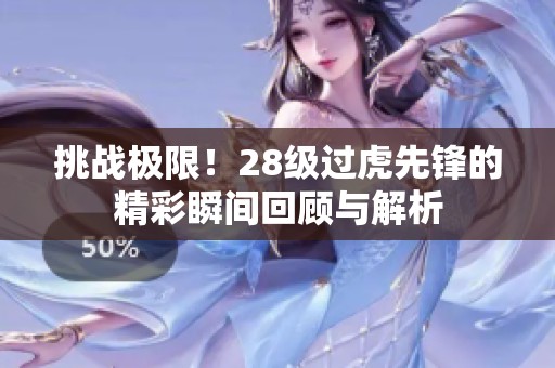 挑战极限！28级过虎先锋的精彩瞬间回顾与解析
