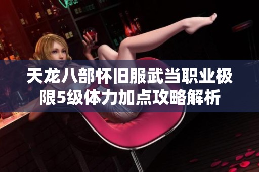 天龙八部怀旧服武当职业极限5级体力加点攻略解析