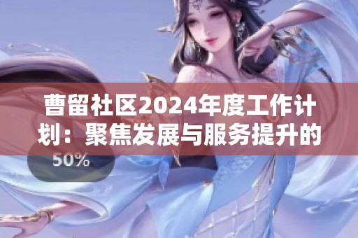 曹留社区2024年度工作计划：聚焦发展与服务提升的六大目标