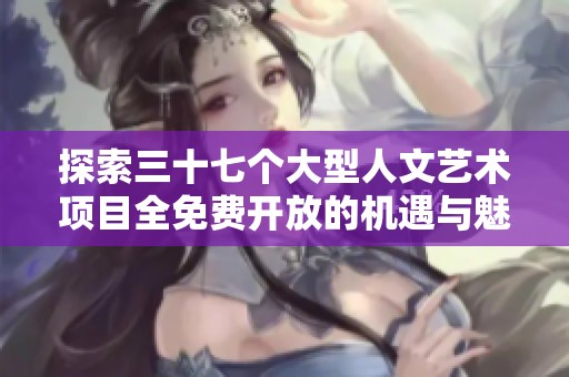 探索三十七个大型人文艺术项目全免费开放的机遇与魅力