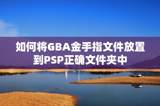 如何将GBA金手指文件放置到PSP正确文件夹中