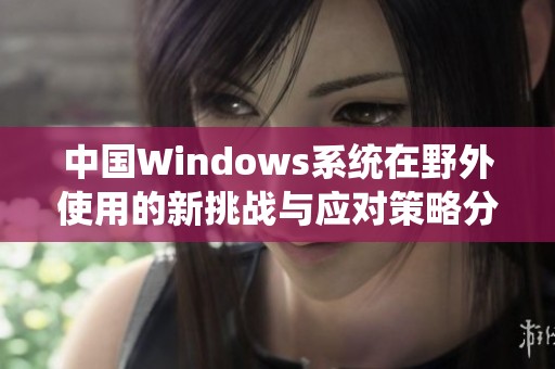 中国Windows系统在野外使用的新挑战与应对策略分析