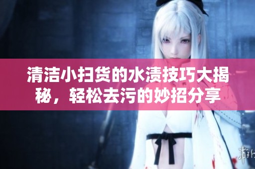清洁小扫货的水渍技巧大揭秘，轻松去污的妙招分享