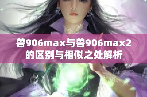 兽906max与兽906max2的区别与相似之处解析