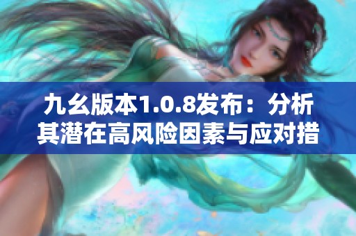 九幺版本1.0.8发布：分析其潜在高风险因素与应对措施