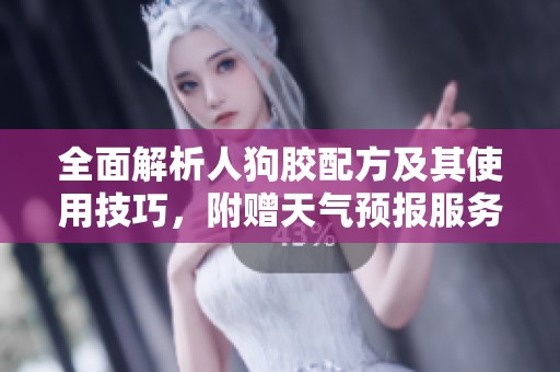 全面解析人狗胶配方及其使用技巧，附赠天气预报服务