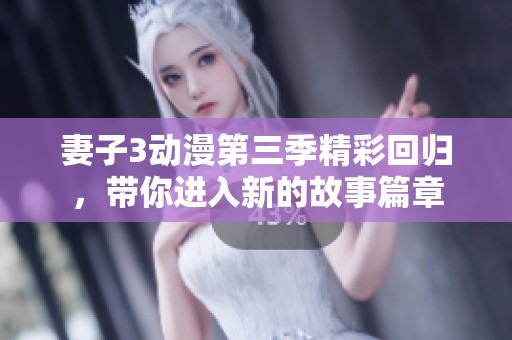 妻子3动漫第三季精彩回归，带你进入新的故事篇章