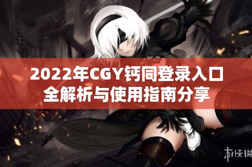 2022年CGY钙同登录入口全解析与使用指南分享