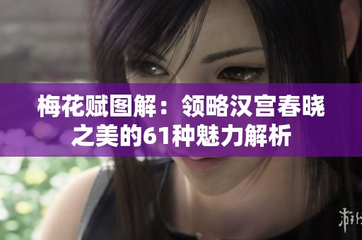 梅花赋图解：领略汉宫春晓之美的61种魅力解析